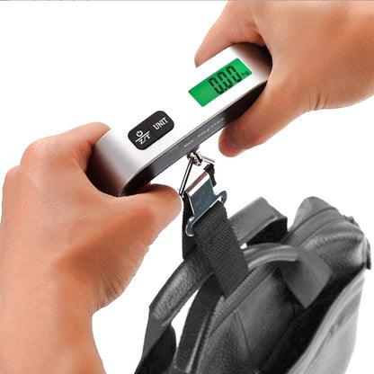 T-vormige elektronische weegschalen Draagbare weegschaal 50kg/110lb met achtergrondverlichting