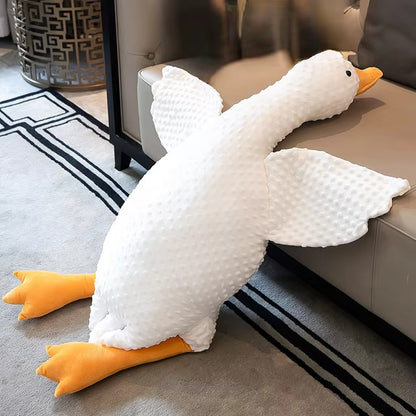 Grote Witte Gans Knuffelkussen
