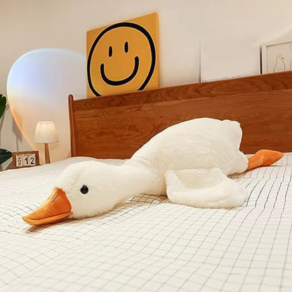 Grote Witte Gans Knuffelkussen