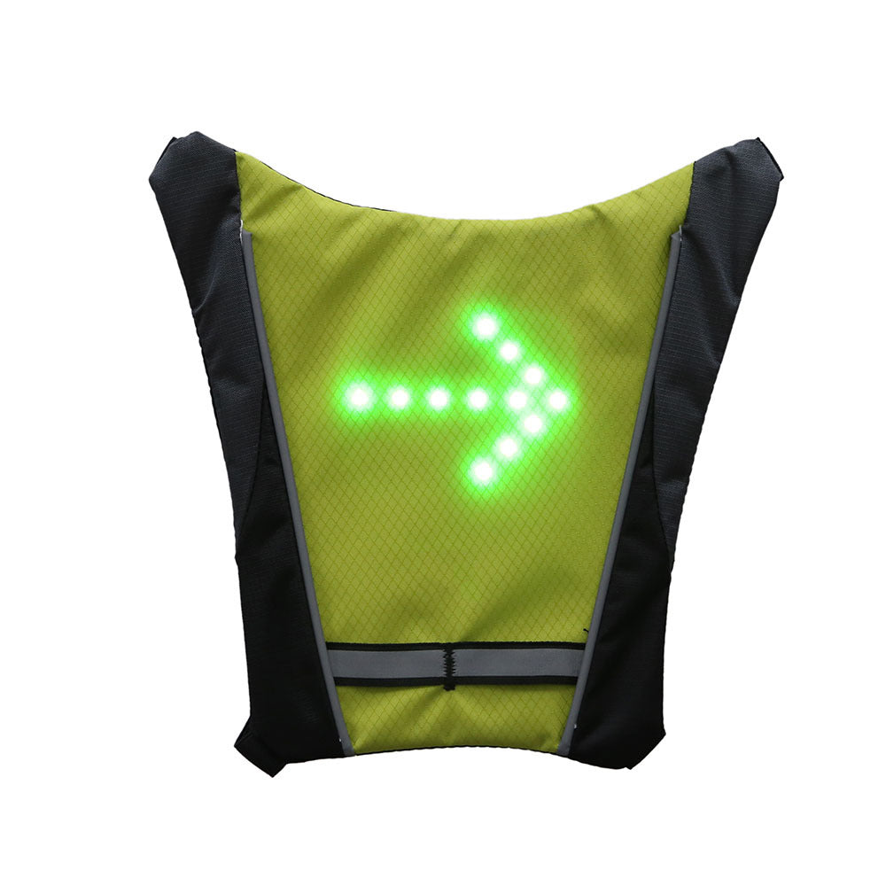 USB Oplaadbare Reflecterende LED Rugzakvest
