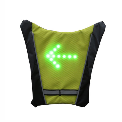USB Oplaadbare Reflecterende LED Rugzakvest